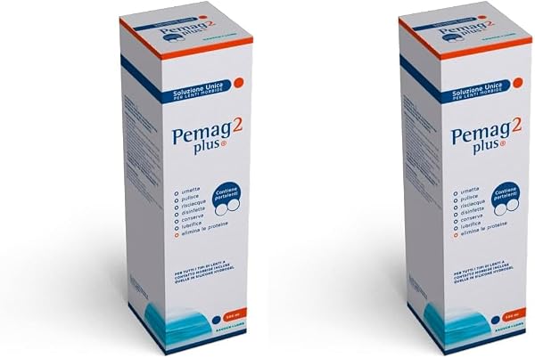 Pemag 2 Plus Soluzione Unica per Lenti a Contatto - 500ml - 4