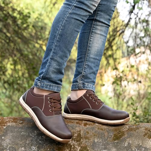 Image of Vellinto AEROFLEX Casual /Semi-Formal Derby ll Stylish, Durable, Lightweight Mocassin Shoes