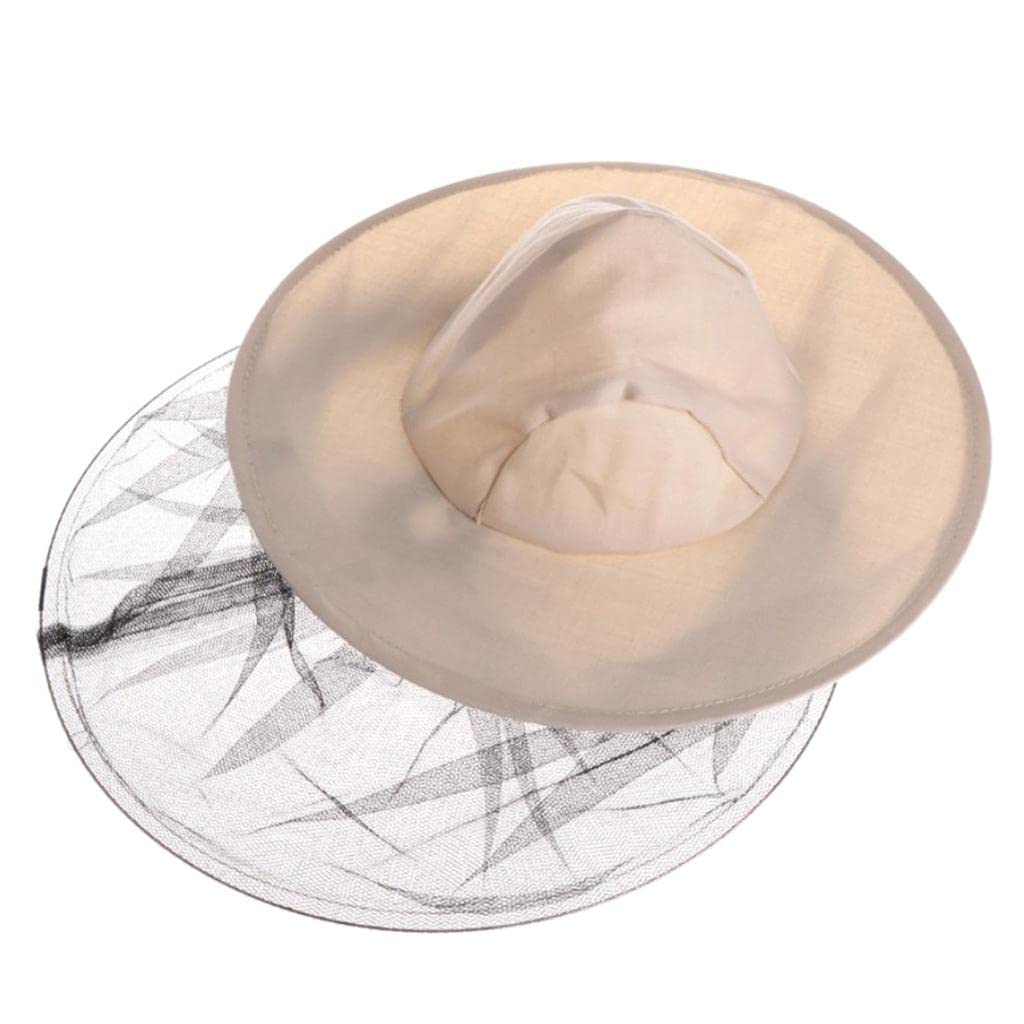 CALANDIS® Beekeeping Hat with Veil Anti-mosquito Insect Fly Mask Cap Face Protection