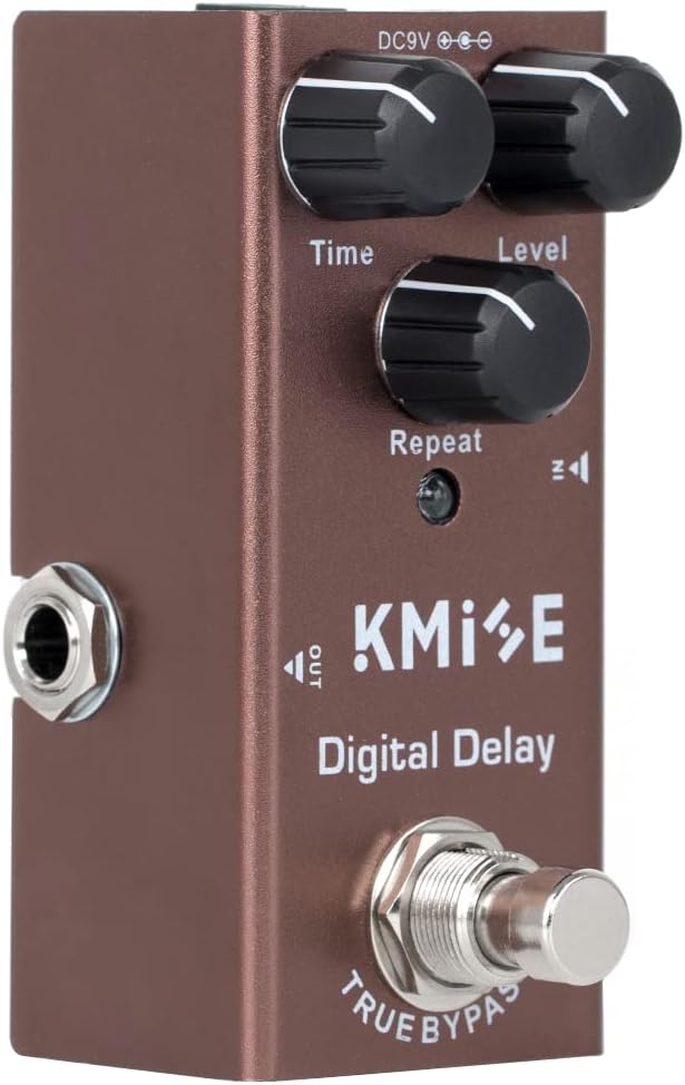 lotmusic Digital Delay Electric Guitar Effects Pedal Mini Single Type DC 9V True Bypass