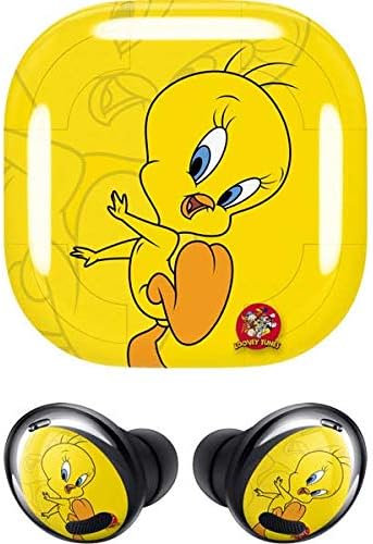 Skinit Decal Audio Skin Compatible with Samsung Galaxy Buds Pro - Officially Licensed Warner Bros Tweety Bird Double Design