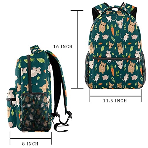 Sac à dos d'école multicolore à fleurs pour vos sorties et cours de fac - 2