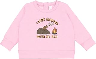 inktastic I Love Camping with My Dad Baby Sweatshirt