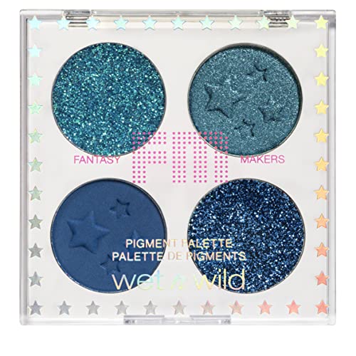 Wet n Wild Fantasy Makers Fantasy Makers Pigment Palette Blacked Out,Blue Me Away,1230434