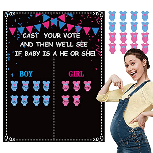 Happy Storm Gender Reveal Decorations, Gender Reveal Ideas Gender Reveal Games, Boy or Girl Gender Reveal Party Supplies Favors Decor, Revelacion de Sexo de Bebe Decoracion
