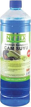 Oto Cam Suyu -20 Derece Antifriz ve  ampuan  erikli 1 Lt