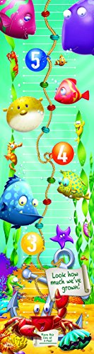 Eureka School 849022 Eureka Fish Think Tank Vertical Classroom Banner, Growth Chart, Measures 45 x 12"