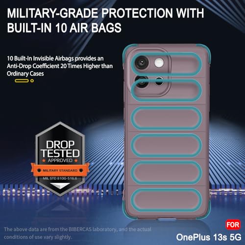 Image of TheGiftKart Liquid Silicon Back Cover Case for OnePlus 13s 5G | Shockproof Military Grade Protection | Micro-Fibre Cloth On Inner Side | Built-in Anti-Slip Grip Back Case for OnePlus 13s (TPU, Pink)