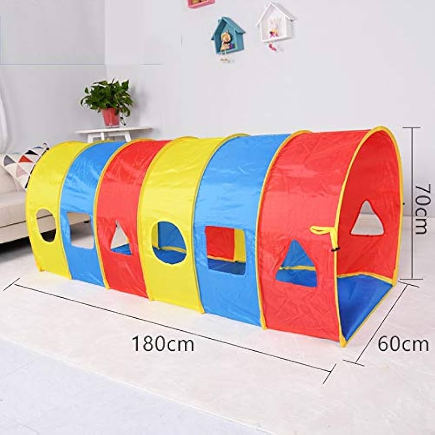 Amazon | XZGang アーチ型のプレイトンネル、ポップアップトンネル子供