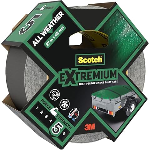 Scotch Extremium Duct Tape for Outdoor Repairs Cover