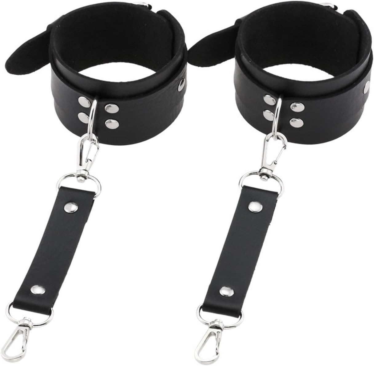 Sexy Leather Set Harness Compatible with Women Bra Suspenders Stockings Body Underwear Sexy Thigh Garter Belt(2pcs Sets)