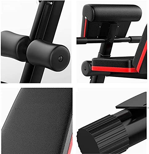 Weight Bench Adjustable Strength Training Bench Dumbbell Bench Sit Ups Fitness Equipment Four Machines in One Multifaceted Home Multifunction Aid SUPTINE Fitness Chair Suitable for Indoor and Out - Image 6