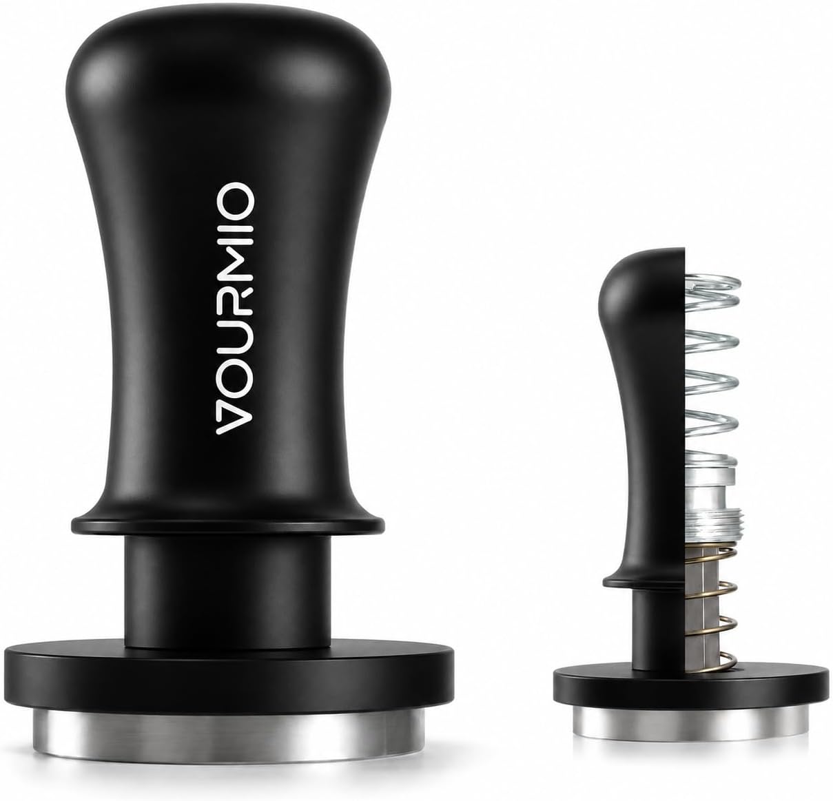 51mm Espresso Tamper, Spring Loaded Self leveling Coffee Tamper