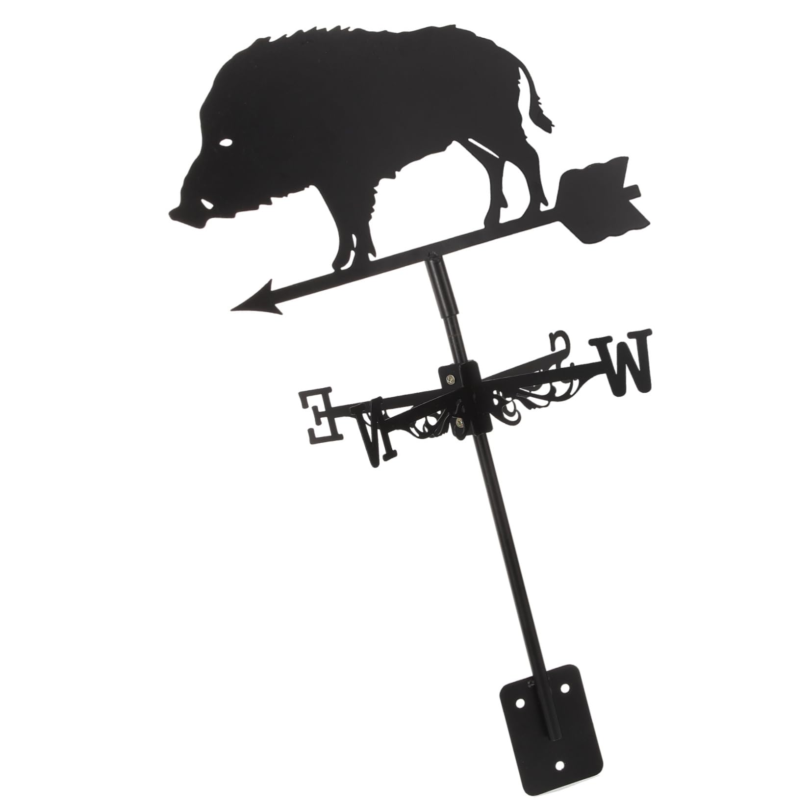 TAXXII Weather Vane Ornament Emblems Decor Animal Vanes for Yard Metal Direction Garden Stake Wind Indicator Weathervane Outdoor Crafts Iron