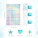 1800pcs Mini Holographic Stickers, Glitter Foil Shiny Small Stickers Self-Adhesive Sparkly Stickers Tiny Heart Stickers Behavior Chart Miniature DIY Star Stickers for School Home Classroom Kids Reward
