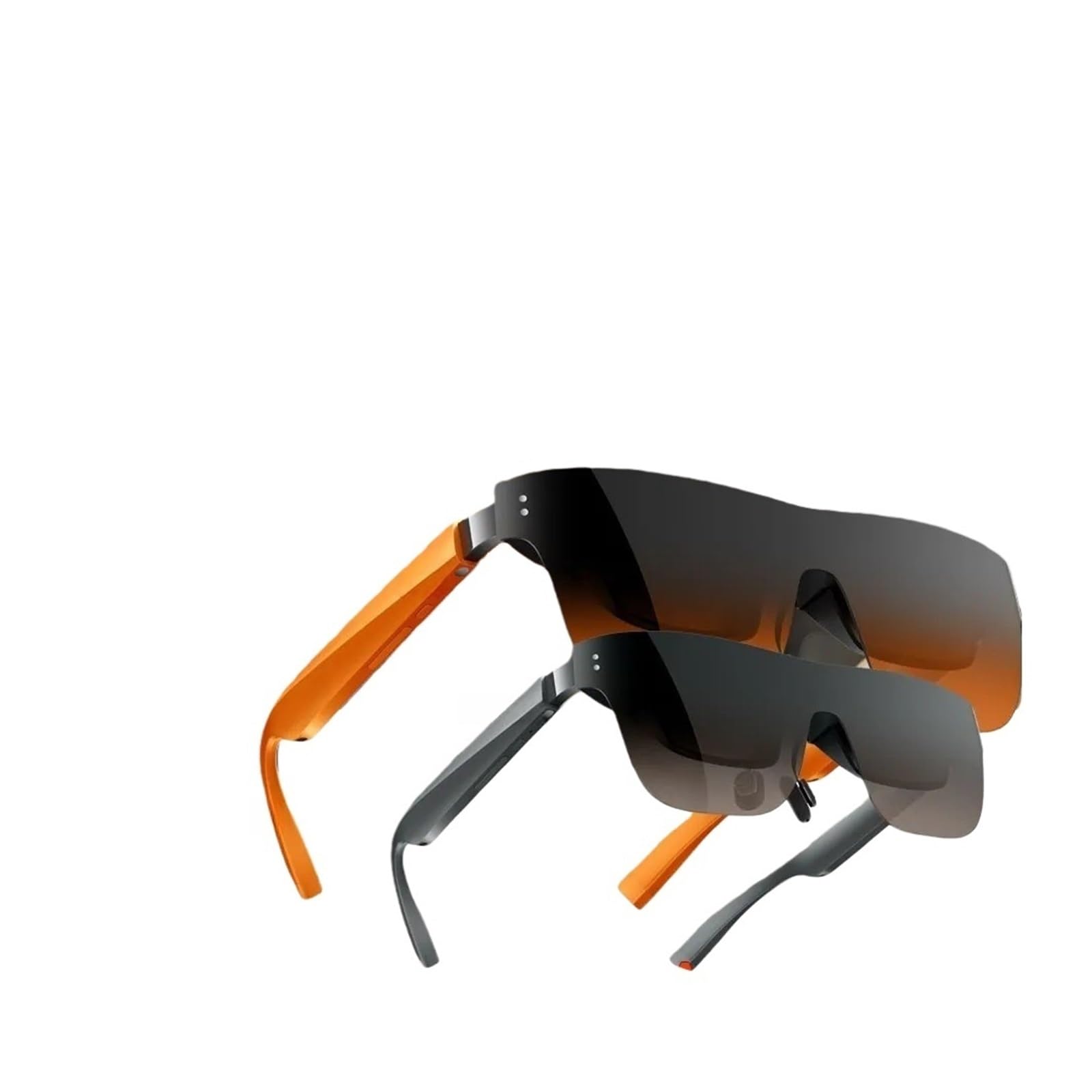 Compatible For Version Meizu StarV View AR Smart Glasses 120Hz Micro HD OLED Screen 3D MAX VR Glasses Myopia Adjustment AI Glasses(Gray)