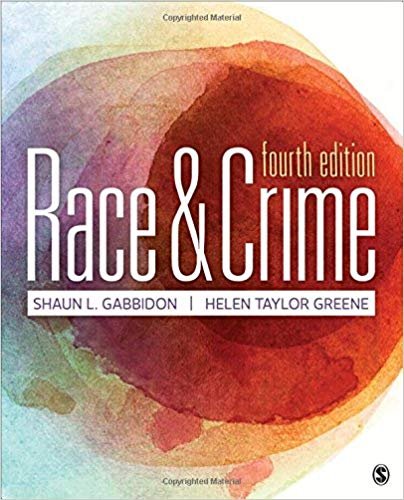 Race And Crime, 4 Ed