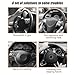 Ywdiml Car Steering Wheel Cover, 14.5-15