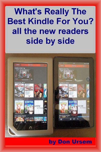 What's Really the Best Kindle for You? all the readers side by side