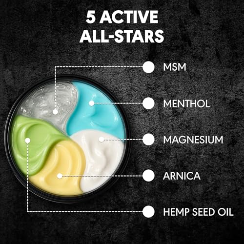 Image of Advanced Hemp Cream with Arnica, Magnesium - 4,23 OZ - Maximum Strength Gel | Hemp Lotion - Magnesium Cream with Hemp Oil, MSM, Alpha Lipoic Acid, Myrrh - Non-Greasy, Fast Absorption, Lighweight Gel