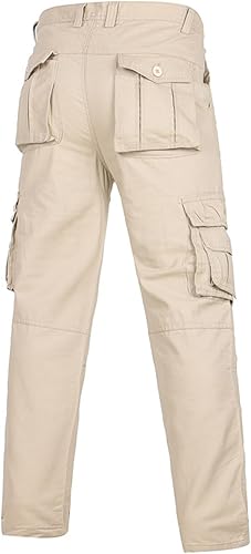 Miniatura 4 de Unisexd Adult Cargo Pants Casual Multi-Pockets Outdoor Sweatpants Active Sport Joggers Pant Full Length Trousers