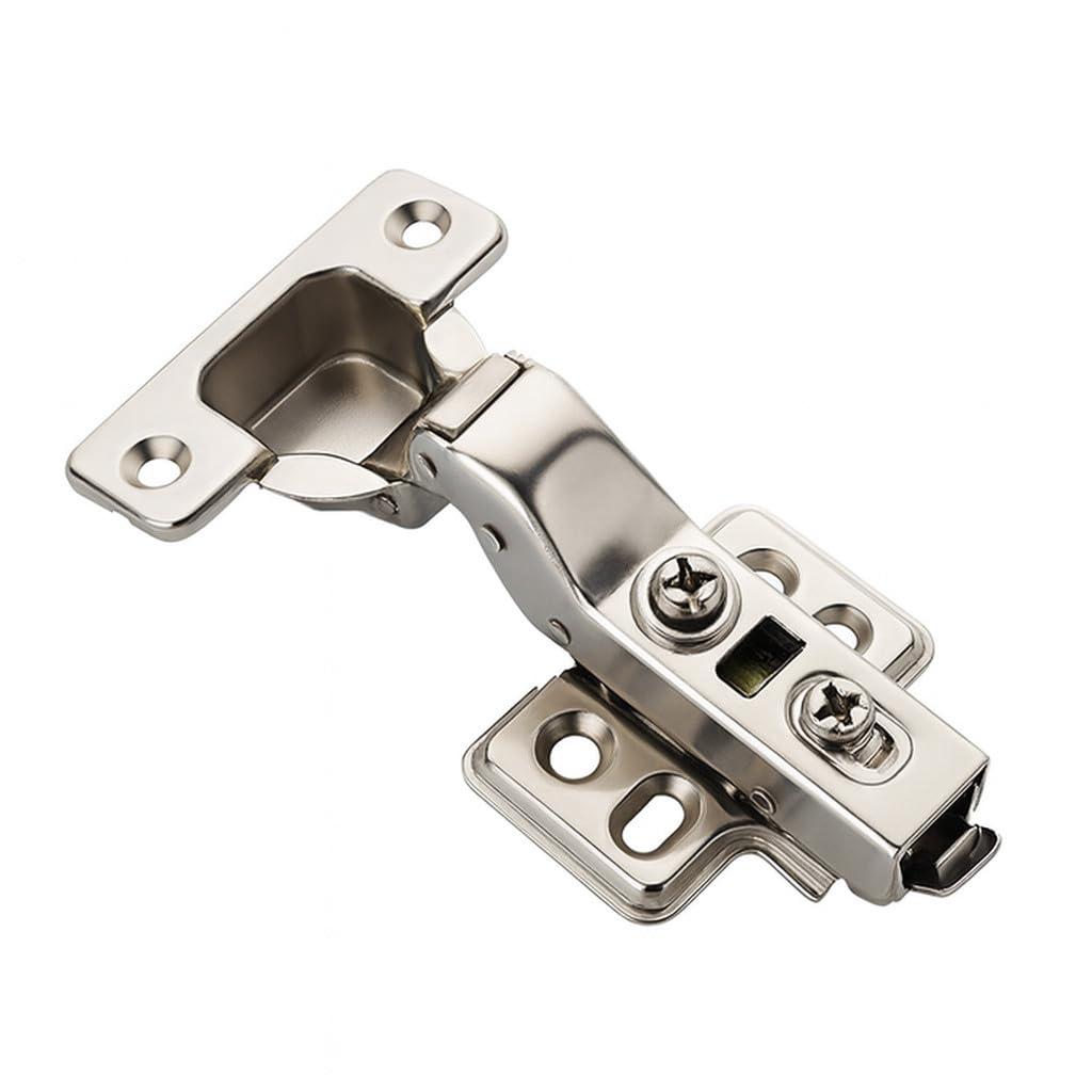 ANGSTROM 2-Pack Frameless Concealed Cabinet Hinges, Soft-Close, 2D Adjustable (Inset)