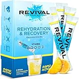 Revival Isotonisches Getränkepulver Elektrolyte Trinken - Hydrate Iso Drink, Elektrolyt Pulver Sportgetränk