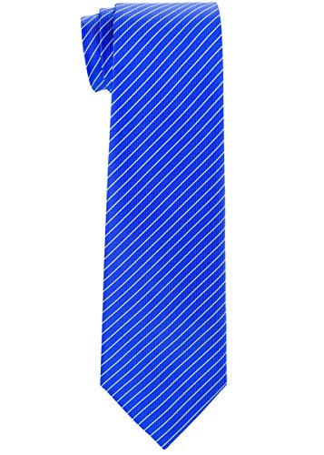 Retreezスタイリッシュなピンストライプ織Boy 's Tie – 8 – 10 Years – さまざまな色 カラー: ブルー