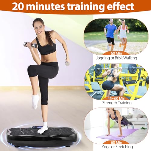 image for Nova Microdermabrasion Vibration Plate Exercise Machine, Shaking Whole