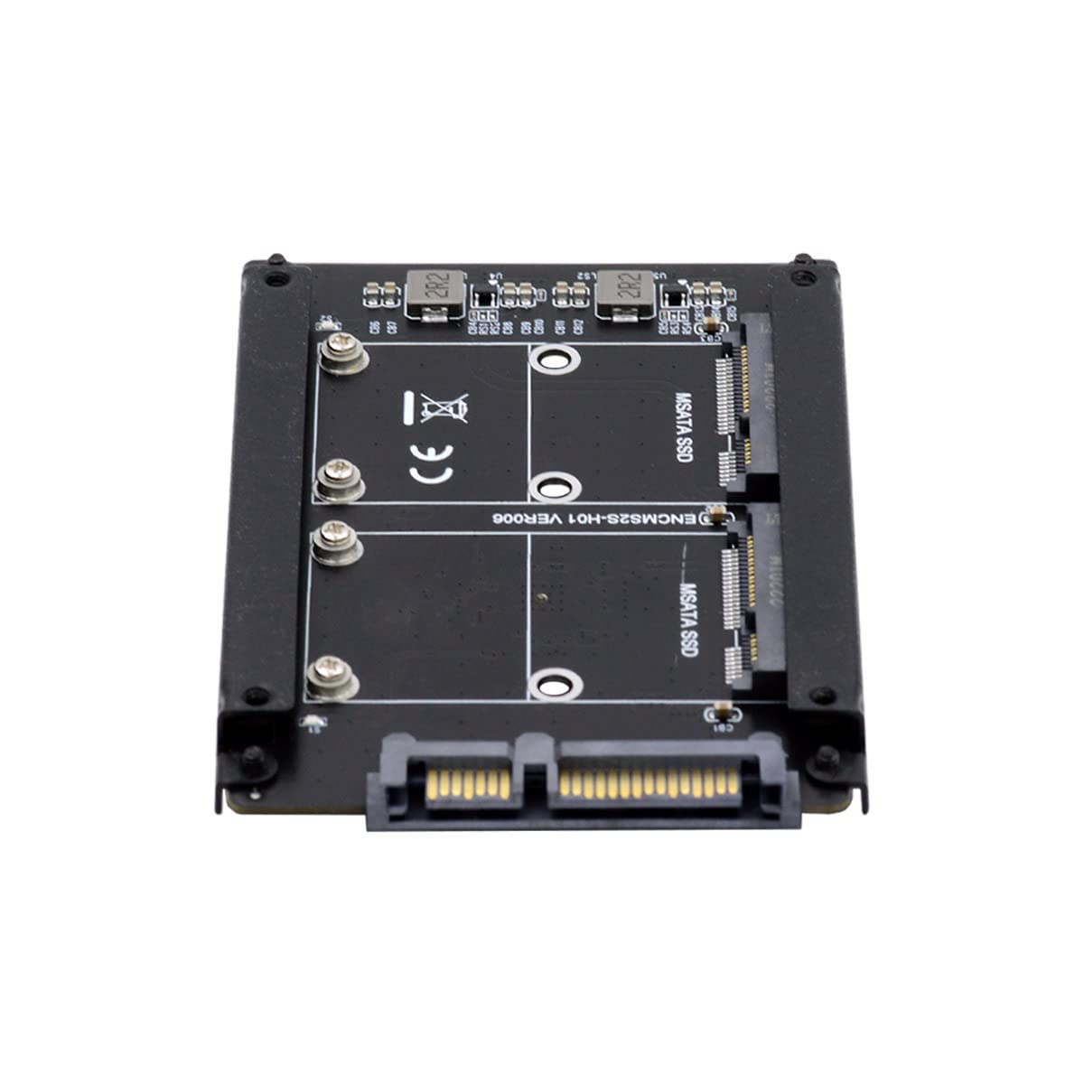 Amazon.com: NFHK Dual MSATA Mini-SATA SSD Card JOBD Raid0 Span