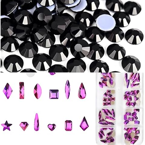 Hot fix Rhinestones Nail Rhinestones Glue fix Rhinestones Cover