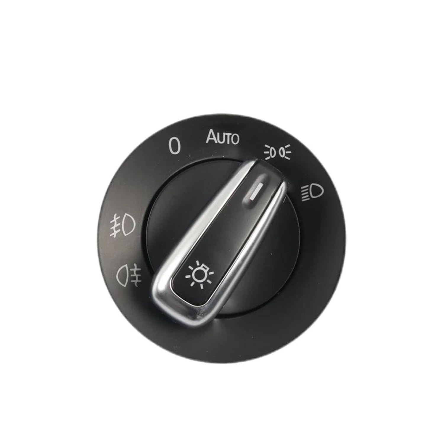 Fog Light Switch Compatible with Jetta for Golf for Passat 2006-2010 2011 Car Headlight Switch Headlamp Dimmer Switch Lamp Panel Dimmer Switch 5ND941431B