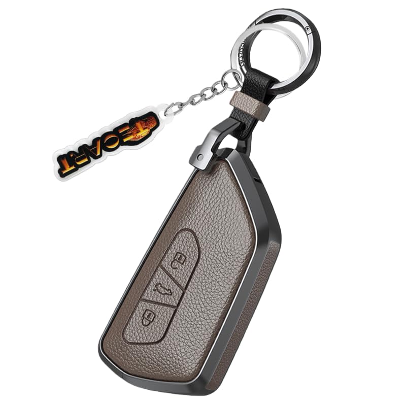 【Nessuna interferenza del segnale】Questo prodotto realizzato in pelle e metallo di alta qualità offre una protezione ottimale, senza compromettere la trasmissione del segnale della chiave (in particolare dei Smartkey con chip). Ciò garantisce un riconoscimento e uno sblocco delle chiavi perfetti, bilanciando perfettamente protezione e funzionalità.