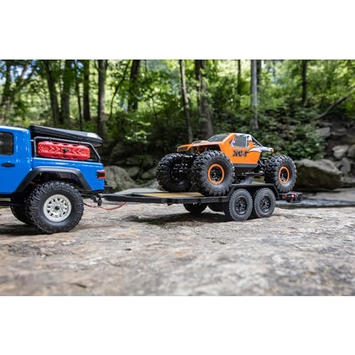 Axial SCX24 Flat Bed Vehicle Trailer with LED Taillights:1/24th, AXI00009 by Axial - Image 4