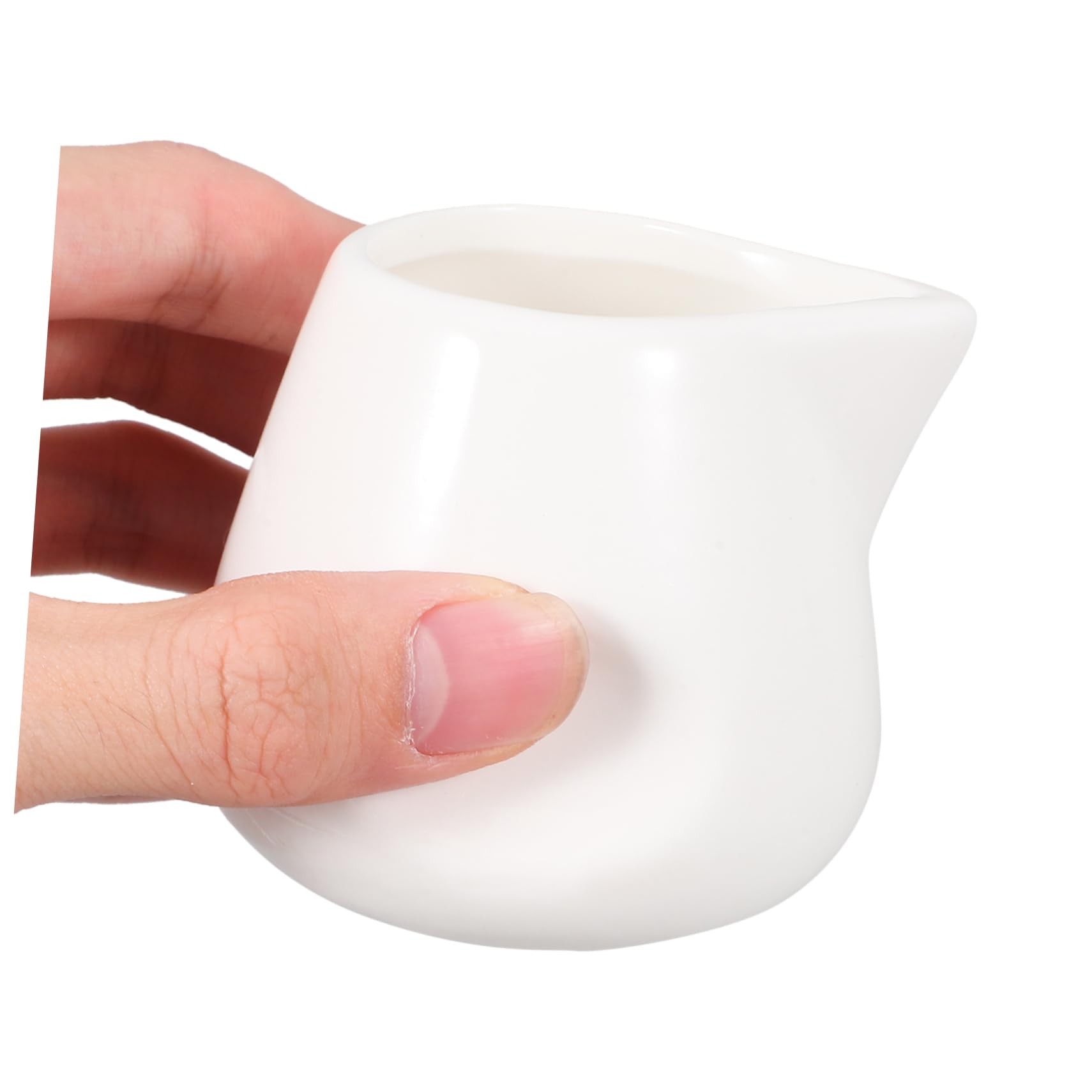 Amazon | FRCOLOR セラミック製クリーマーピッチャー 110ml 容量 白色