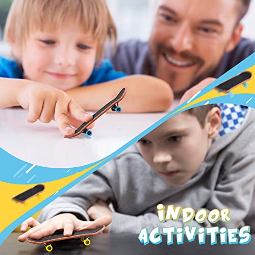 10 Pack Diy Fingerboard Kit With Box Mini Fingerboards Skateboards For Fingers Finger Board Making Kit Finger Skateboard Kit With Mini Wrench Screwdriver Brackets Screws And Fingerboard Wheels #TOP5