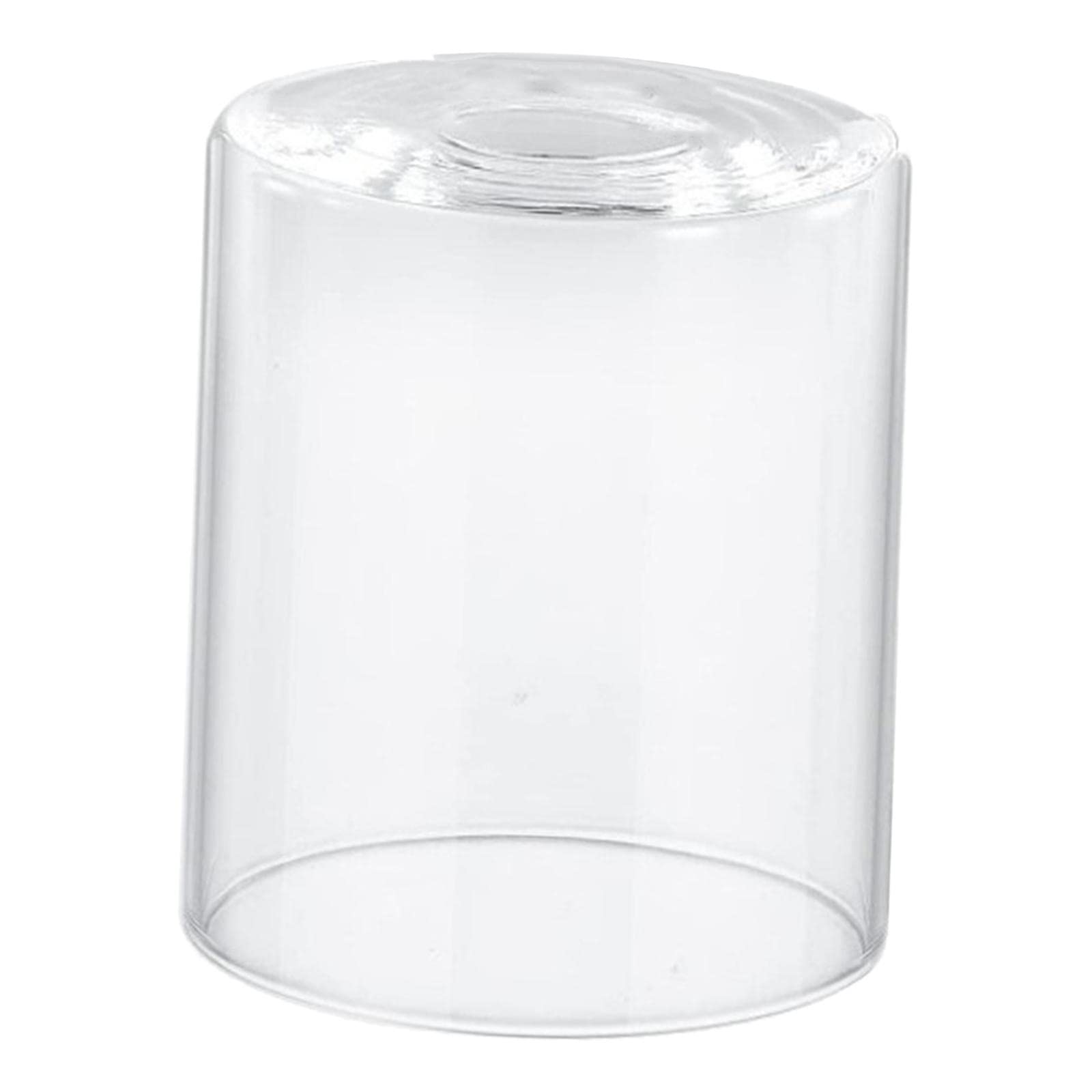 Baoblaze Lampenschirm Glas Ersatz Zylinder, Glas Lampenschirm Ersatzglas, Kugel Glaszylinder Glas Ersatzlampenschirme, Glass Lamp Shade Hanging Light Cover Decor, 10 cm x 15 cm Beleuchtung