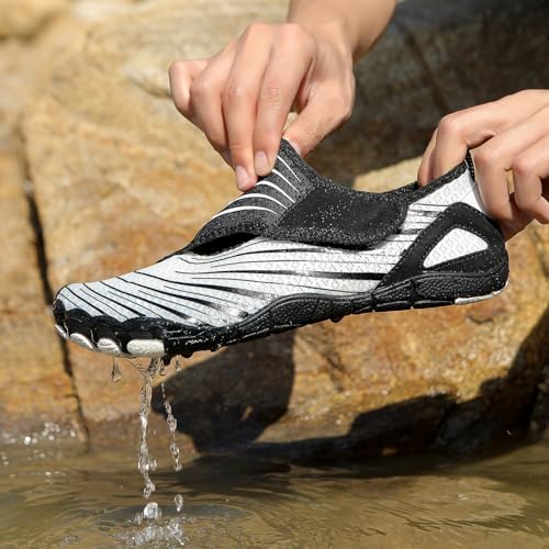 Image of Voya Barefoot Shoes for Women Men Breathable & Non-Slip Wide Toe Water Shoes for Walking,Running&Swimming,2026 new Adjustable Slip On Hike Athletic Sandals