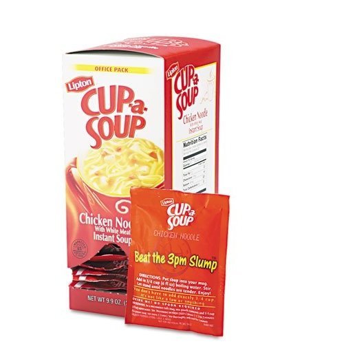 Cup-a-Soup, Chicken Noodle, Single Serving, 22/Box, Sold as 1 Box