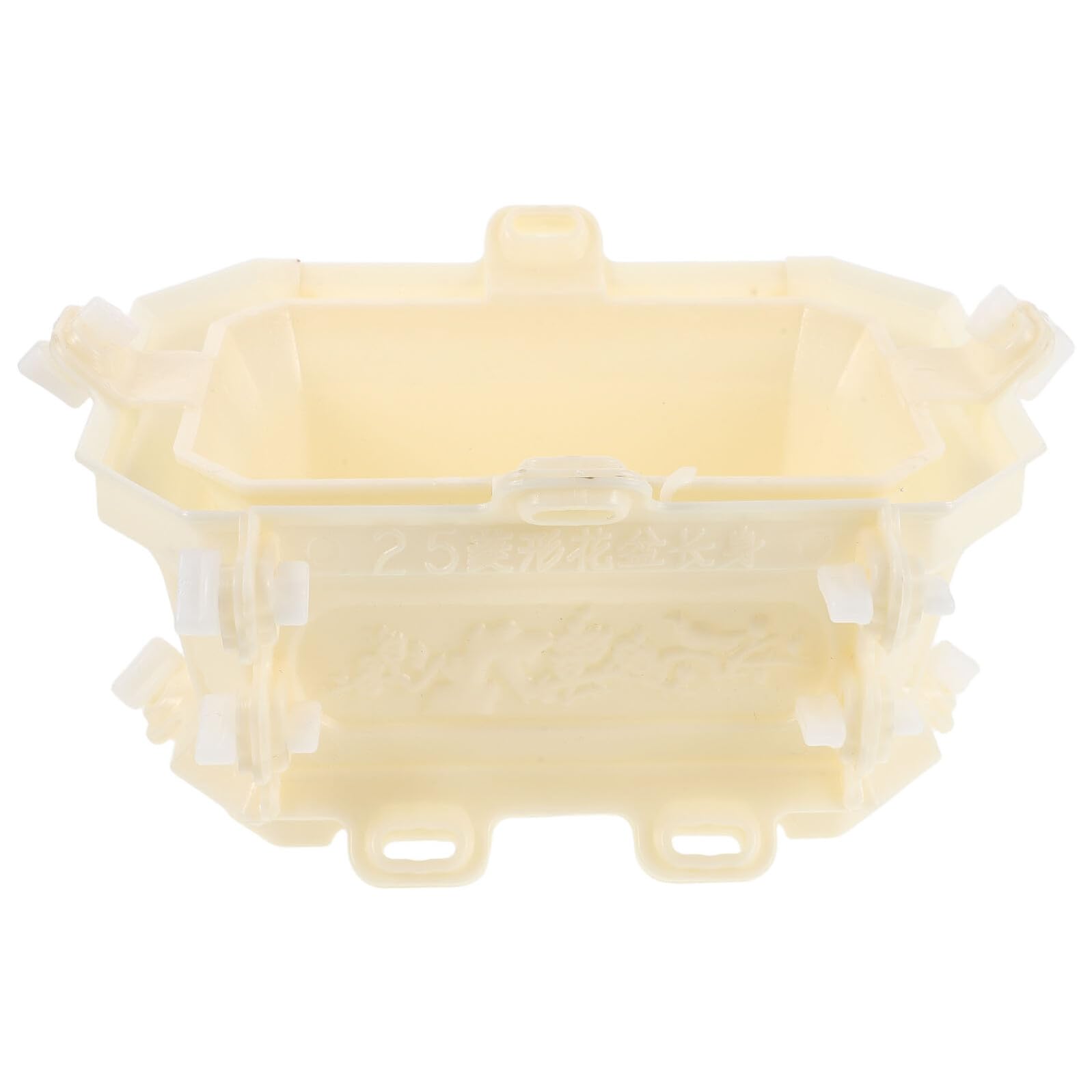 ifundom Molde Reutilizable de Plástico para Macetas de Cemento y Bonsáis, Fácil de Usar para Decoración de Balcón y Jardín Exterior