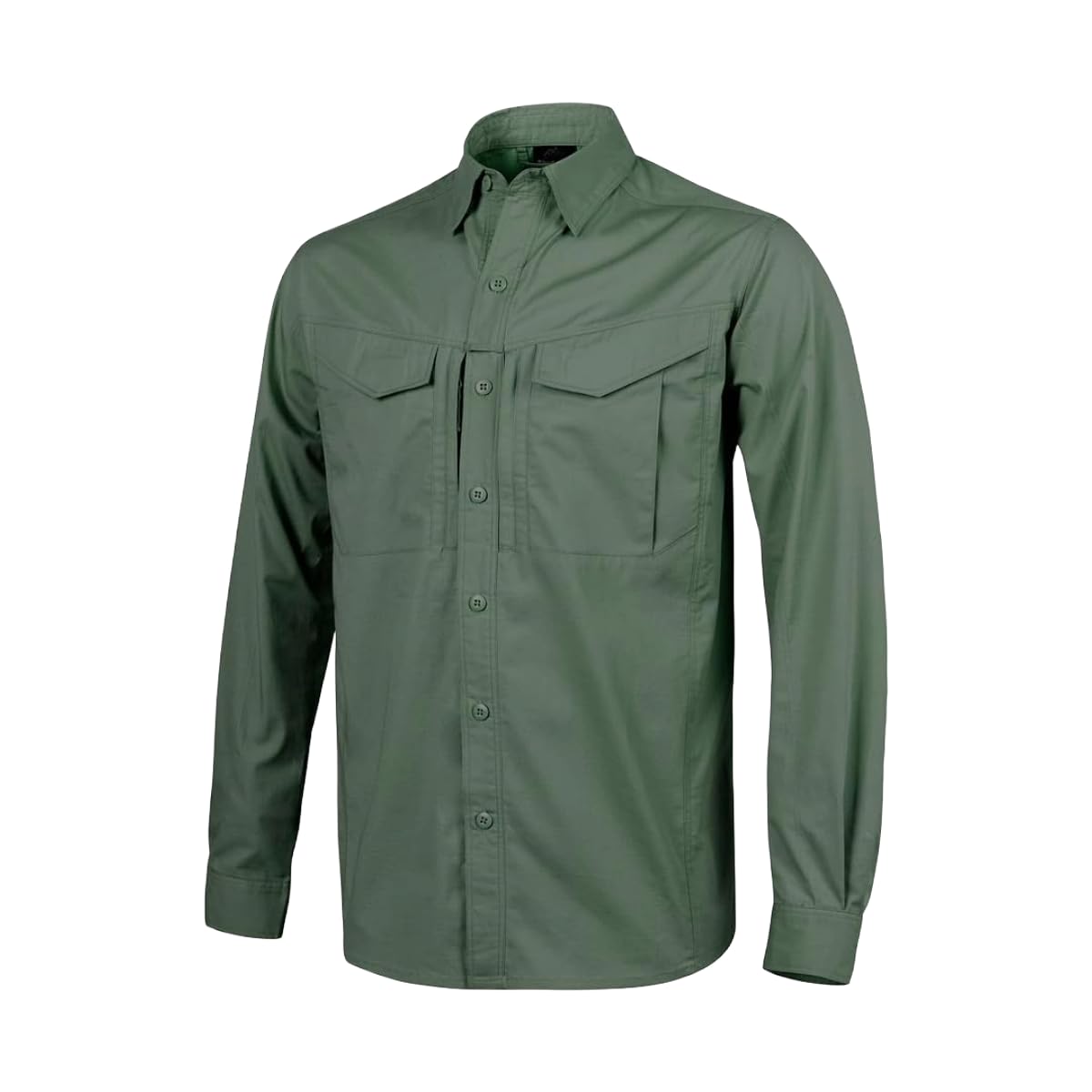 Helikon Men's Defender Mk2 Long Sleeve Shirt Olive Green Size M