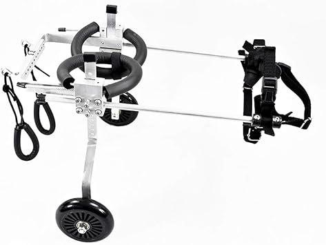 Amazon ペット車いす Xsモデル 身長22 27 26 31cm 体重2 4kg犬用ウェア 調節可能な長さ 身長および身長に適しています Hindlimb Training Auxiliary Scooter サイズ さいず Xs Xs Anncwly カート 通販