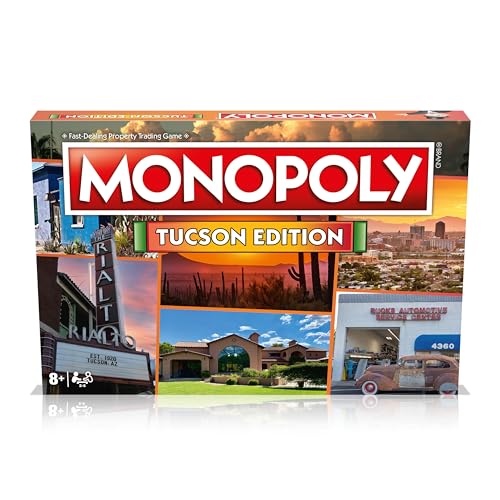 Monopoly Tucson Edition juego de mesa para 2-6 jugadores miniatura 2