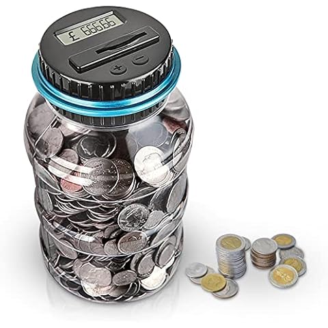 AOZBZ Digital Coin Bank with LCD Display Cover