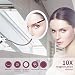 STLOVe LED Espejo de Maquillaje Aumento de 10X con Ventosa & el...
