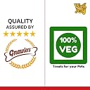 WAG IN JOY Calcium Super Treats, Sweet Potato with Sunflower Seeds Sticks 125 GMS | 100% Vegetarian Dog Treat| Supports Digestive Health | Strong Bones and Joint| with Omega 3|Young gallery image