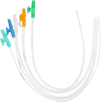 15PCS Disposable Silicone Tubes Available in 5 Different Sizes Suitable for All Ages