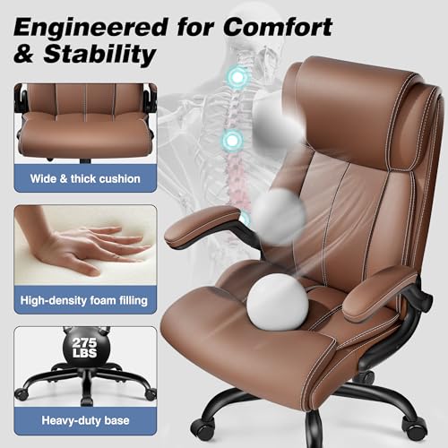 Luxury leather executive chair