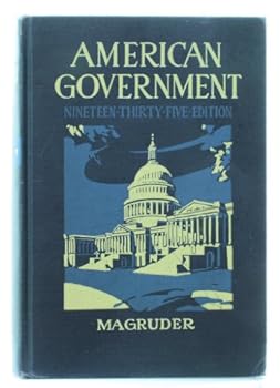 Hardcover American Government Nineteen Thirty-five Edition Book