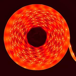 iNextStation White LED Strip Light, 16ft/5M 2835 SMD 300 LEDs 12V Flexible Cuttable Waterproof LED Tape (No Power Supply/Plug)